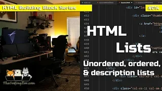 HTML List - Ordered Unordered and Description Lists
