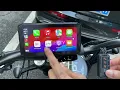 Lagu EKIY M17 Motorcycle Carplay 6.25inch Screen#motorcycle #motorcyclelife #motorcycle GPS