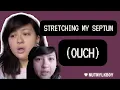 stretching my septum 16g to a 14g stretched septum