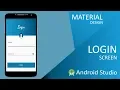 How to Create Beautiful Android Login Form - Material Design in Android Studio