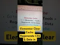 How to Clear Elementor Cache Regenerate CSS for Faster Website Performance 2025 Guide