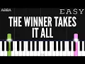 Lagu ABBA - The Winner Takes It All | EASY Piano Tutorial