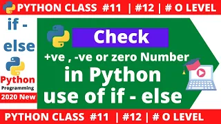 python program postive negative and zero number program in python