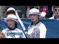 Korea and Chinese Taipei women go to gold medal tiebreaker at Shanghai 2018