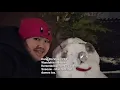 Lagu Dang Do Vlog #734 - Wandelen in Hoorn Kersenboogerd - Gevallen - Sneeuw - Man rent met dames tas.