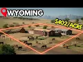 15 Dirt-Cheap RANCHES on Sale in Wyoming Massive Acreage