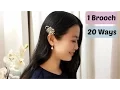 20 Cool Ways to Wear a Brooch