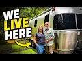Full Time in a 25 Airstream Trade Wind - Complete Tour
