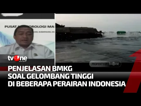 Soal Gelombang Tinggi di Perairan Indonesia, Ini Penjelasan BMKG