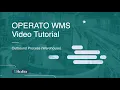 Operato WMS Tutorial - Returning Warehouse