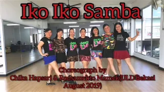 Download Iko Iko Samba-Line Dance(Chika Hapsari \u0026 Roosamekto Mamek  ),August 2019(Demo \u0026 walk through) MP3