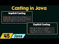Casting in Java