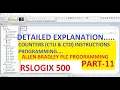 COUNTERS CTU CTD in RSLOGIX 500 Software PART-11