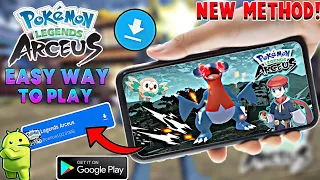 pokemon legends arceus new easy way to play on your mobile android u0026 ios