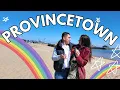 gayest town in america PROVINCETOWN MA travel vlog