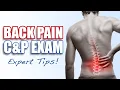 How to CONQUER Your C P Exam for Back Pain 4 EXPERT Tips
