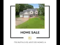 Home for Sale in West Des Moines 1705 Buffalo Rd Real Advantage Partners