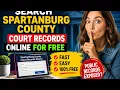How to search Spartanburg County court records online for free