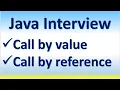 Java Interview Call by value Call by reference Example swap two variable value