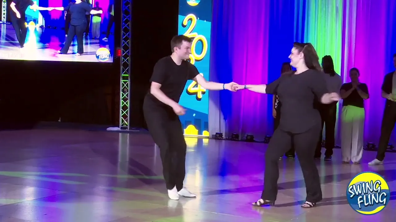 Swing Fling 2024 All Star Strictly Swing Chris Wasko & Kristen Shaw