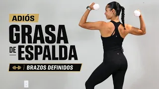 Elimina Grasa de Espalda y Tonifica Brazos en Casa - 25 Minutos