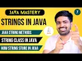 String in Java in one String Methods in Java in Hindi Java Mastery