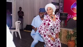 femi adebayo dance u0026rocks tayo sobola on the dance floor at alagbara premiere got people talking