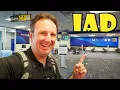 Washington Dulles Airport IAD C and D Gates Tour