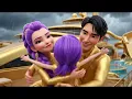 😱 Golden Family VS Emerald Family VS Amethyst Family on Magic Yacht! | KPOP Demon Hunters