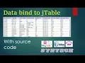 how to bind jtable from mysql database in netbeans with source code
