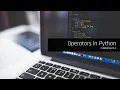 Operators in python part-2