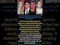 Brad Pitt Finally Breaks His Silence on the Family Scandal He Couldn t Escape This Is Disturbing
