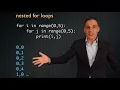 For-loops and lists nested loops