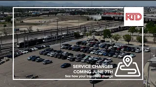 June 2026 Service Changes I-25 Broadway