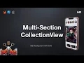 iOS Dev 42 Multiple Section CollectionView with Compositional Layout Swift 5 XCode 13