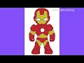 Iron man coloring pages