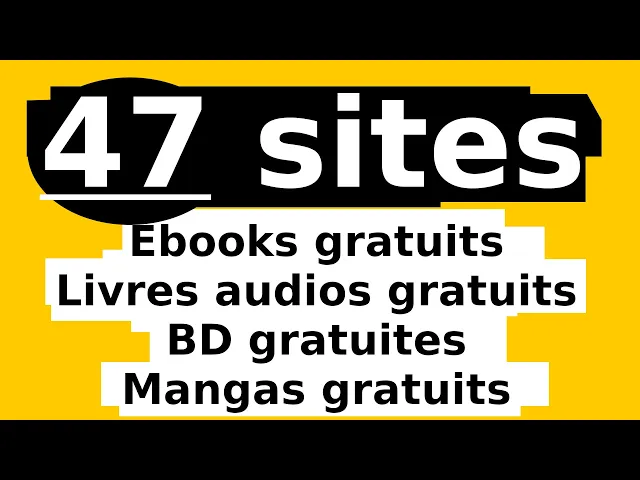 Download MP3 Télécharger des Livres GRATUITS + Livres Audios et BD : 47 SITES 🤯