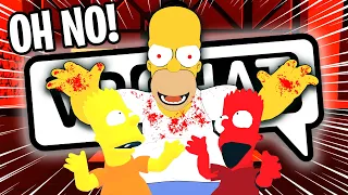homer hunts the barts in vrchat funny moments you vs homer