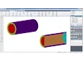 Fluid Structure Interaction Circular Pipe