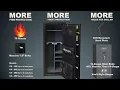 Locksmith Trusts Hollon Crescent Shield Safes for Security Fire Protection CS Gun Safe Review
