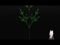 Blender L-system fractal tree