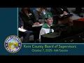 Download Lagu Kern County Board of Supervisors 9:00 a.m. meeting for Tuesday, October 7, 2025