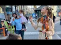 Download Lagu Jewish girl asks If I know Hava Nagila and Her Dad Steals The Show | Karolina Protsenko Violin Cover