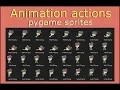 Free sprite animation characters with Python Pygame
