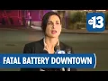 LVMPD Investigates Fatal Battery in Downtown Las Vegas