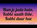 Download Lagu sajna da dil todeya lyrics#subscribe #trending #explorepage #lyrics #entertainment #upload