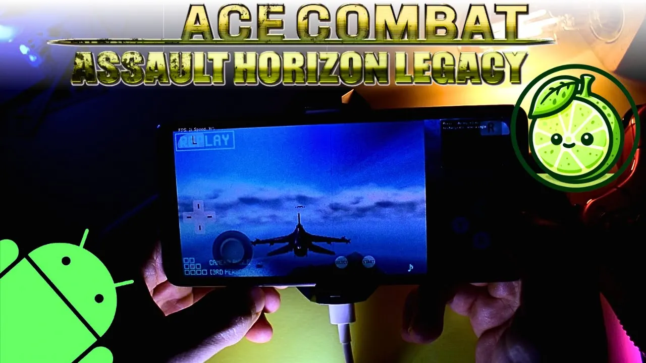 Ace Combat Assault Horizon Legacy - Android Gameplay - Lime3DS Emulator