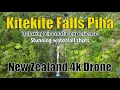Download Lagu Stunning Kitekite Waterfalls - Uplifting music - Piha NZ - Cinematic video in 4K - Music by Savfk
