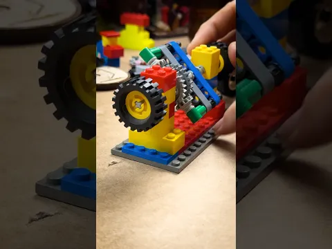 how a LEGO differential works #LEGO #legos #AFOL #legomoc #legobuild
