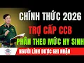 Lagu Tri Ân Đúng Mức: Trợ Cấp Cựu Chiến Binh Chính Thức Phân Nhóm Theo Mức Độ Hy Sinh Từ Năm 2026